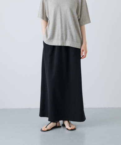 ドライコットンストレートスカート