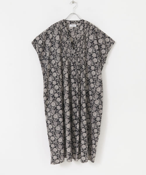 SOIL　FRENCH SLEEVE DRESS