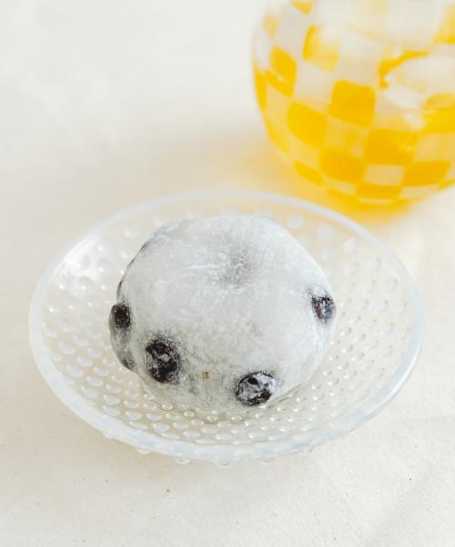 廣田硝子　あられ豆皿　白色