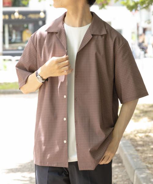 Tattersall Open Collar shirts
