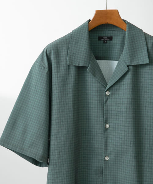 Tattersall Open Collar shirts