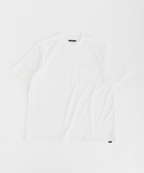 『UR TECH』 ロゴプリントポケットTシャツ
