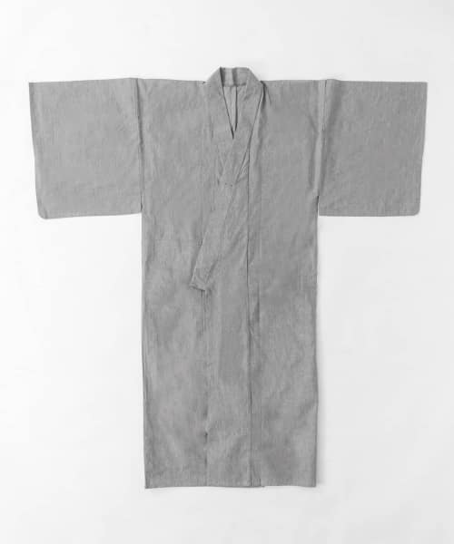 紳士浴衣　綿麻