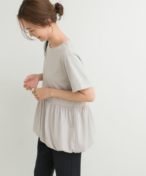 ペプラムバルーンTシャツ