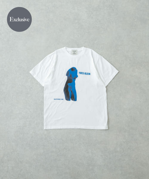 『別注』HEAR MY NAME×UR　YvesKlein Art T-shirts