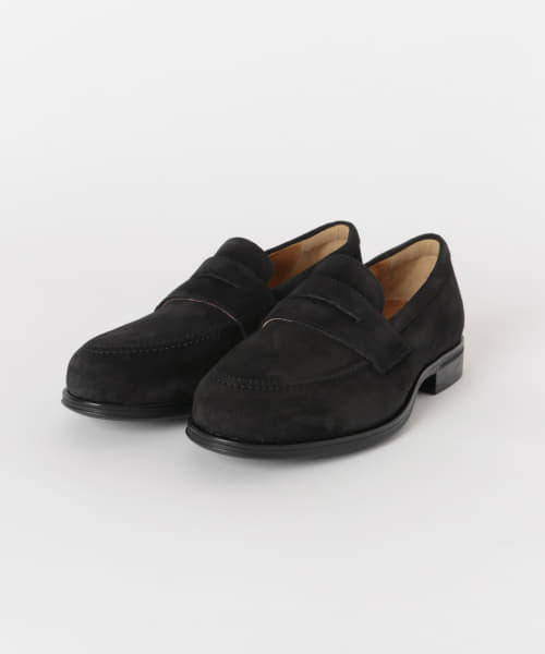 LIFE STYLE TAILOR　マルチスペックスエードコインローファー