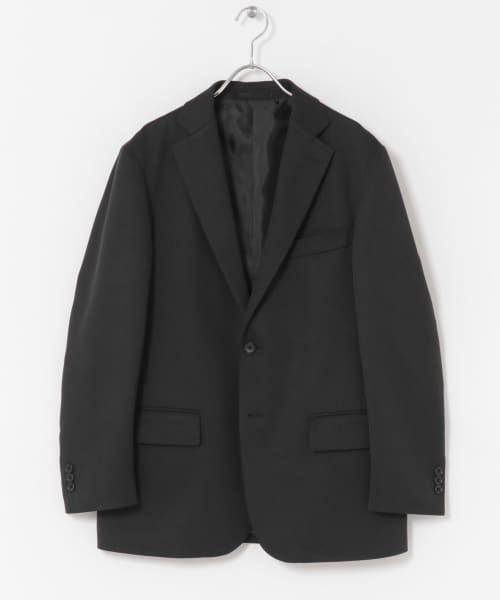 LIFE STYLE TAILOR　レトロヘリンボンストレッチジャケット