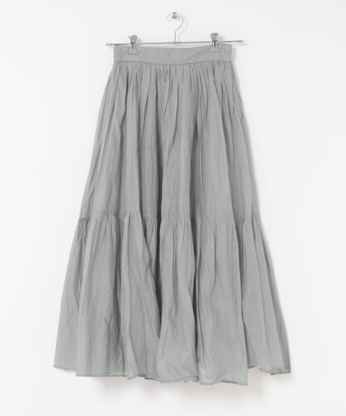 [ROSSO][MARILYN MOON　sheer cotton gather skirt]