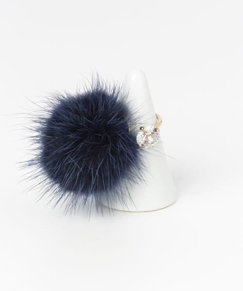 dix　MINK BALL RING∴