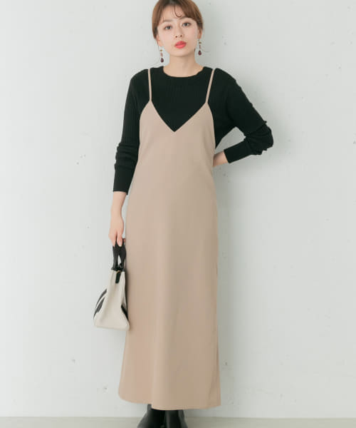 [Sonny Label][バックレースアップキャミワンピース]