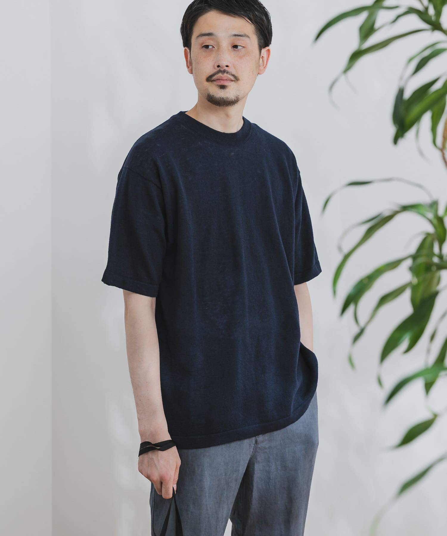 『UR TECH』抗菌 リネンニットTシャツ[DR15-12H501]｜URBAN 