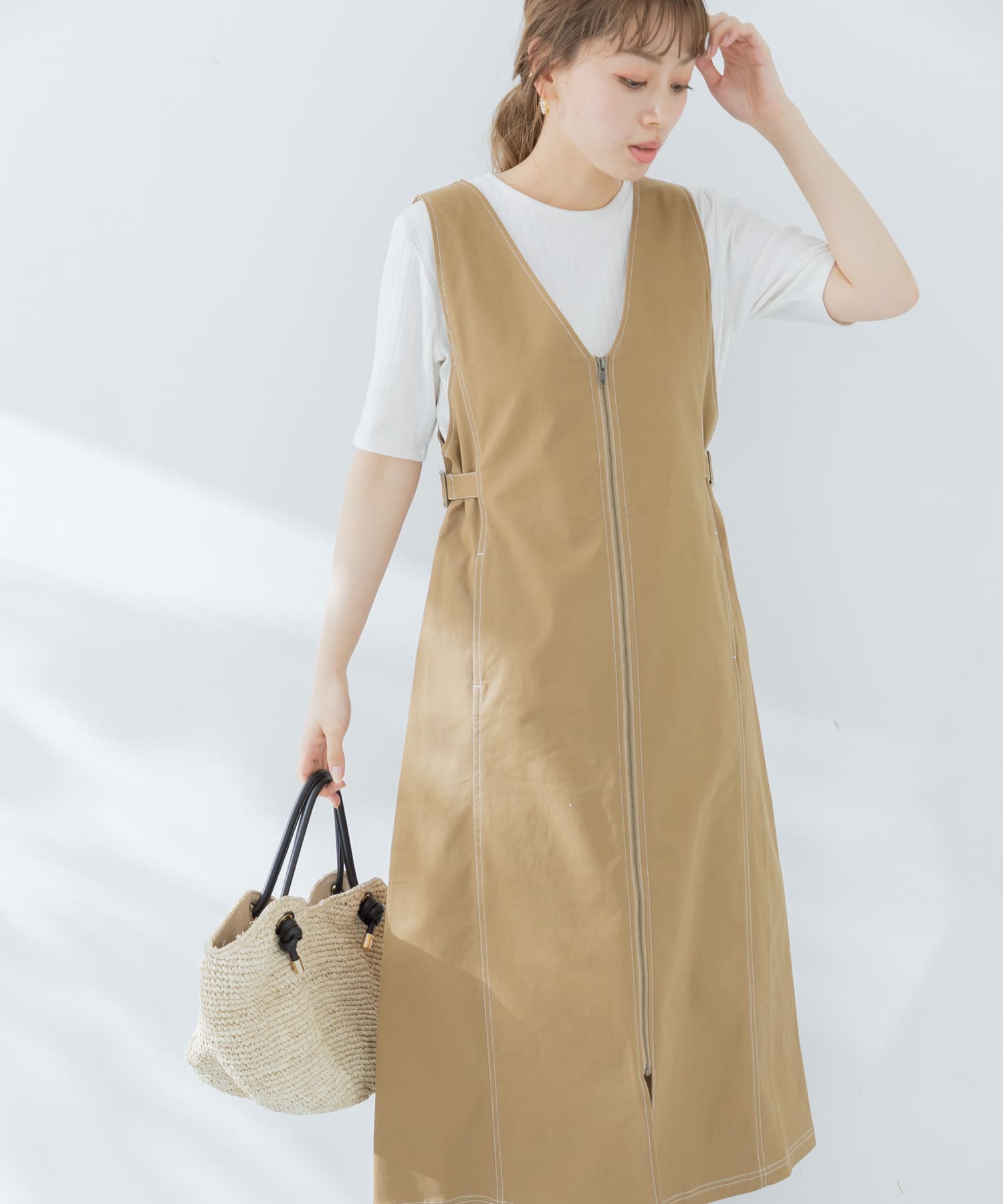フロントジップジャンパースカート La14 26r023 Urban Research公式ファッション通販