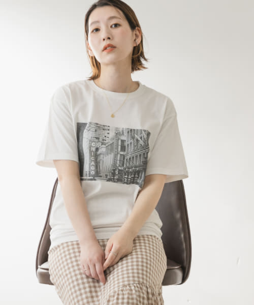 F by ROSSO　CHICAGOフォトTシャツ