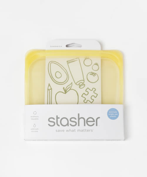 stasher　Silicone bag　sandwich