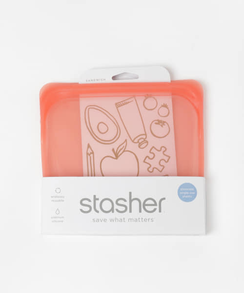 stasher　Silicone bag　sandwich
