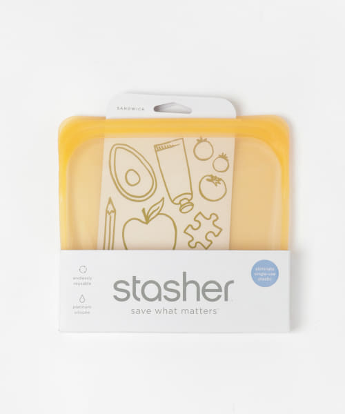 stasher　Silicone bag　sandwich