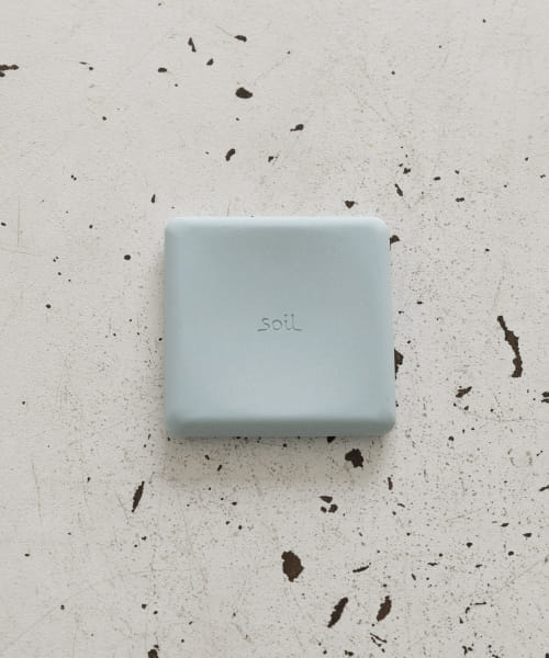 soil　SOAP DISH square