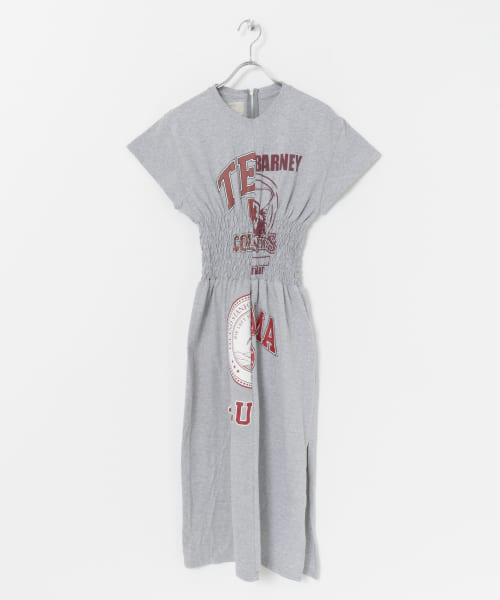77circa　circa make shirring ONE-PIECE