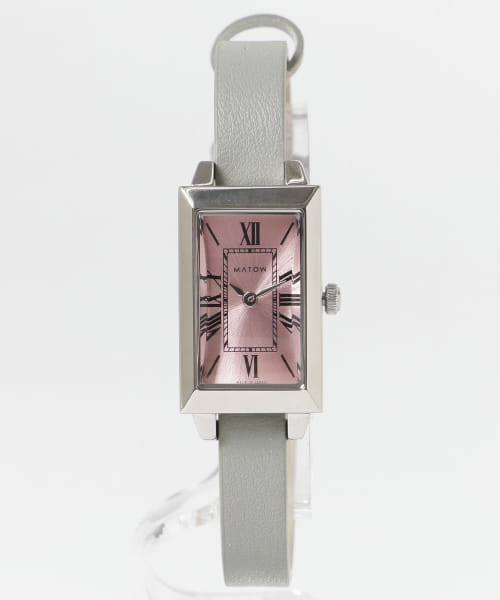 MATOW　SHIKI SQUARE SILVER PINK