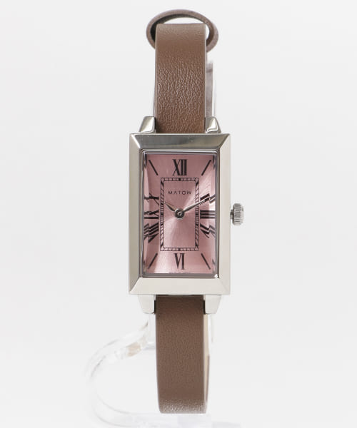 MATOW　SHIKI SQUARE SILVER PINK