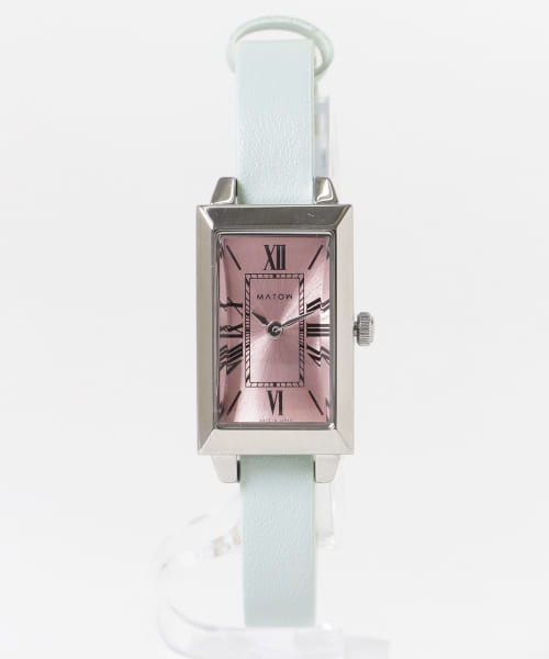 MATOW　SHIKI SQUARE SILVER PINK