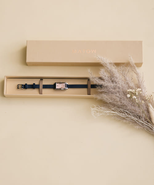 MATOW　SHIKI SQUARE SILVER PINK