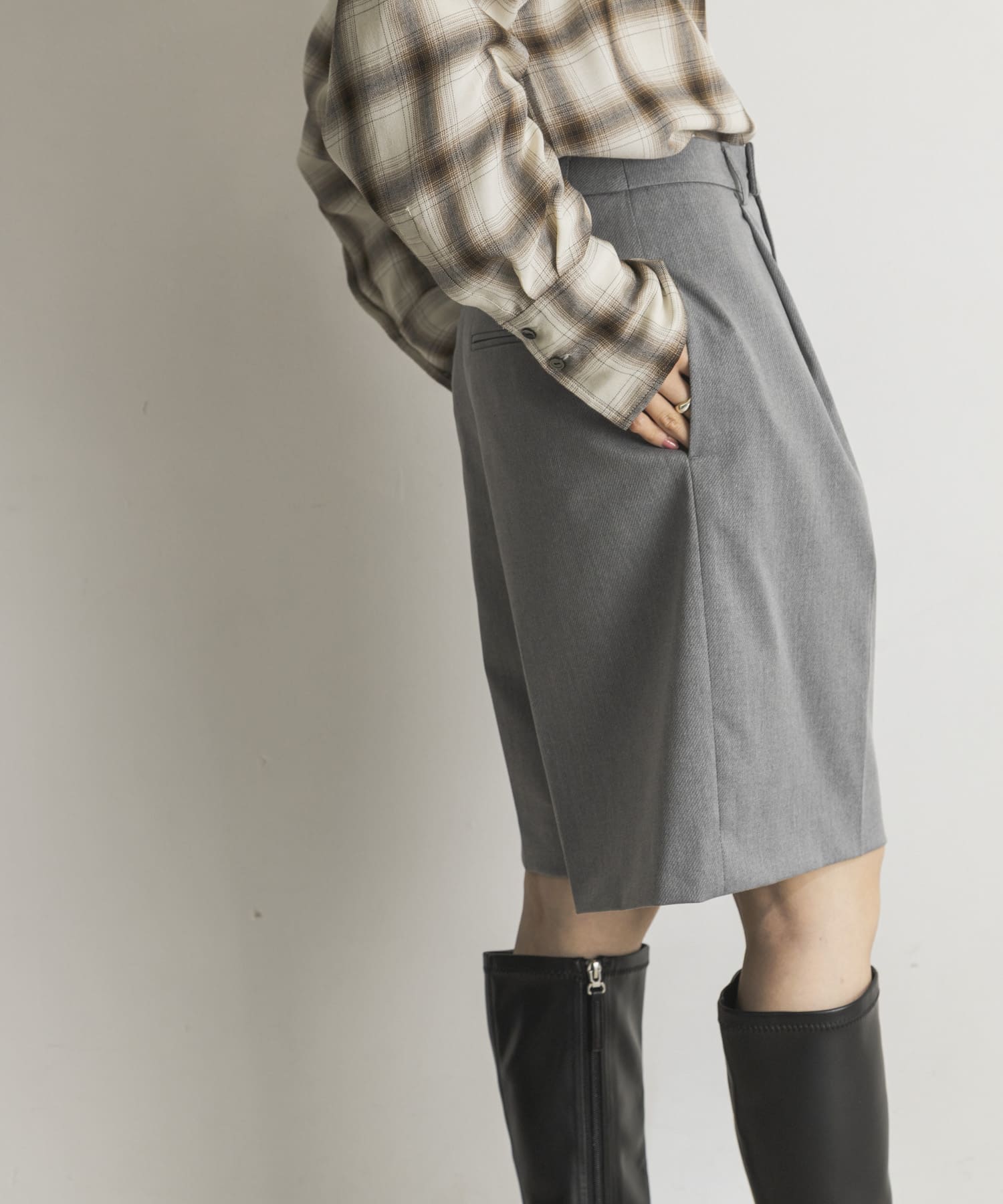 シャンブレーツイルタックハーフパンツ[UR17-24F012]｜URBAN RESEARCH公式ファッション通販