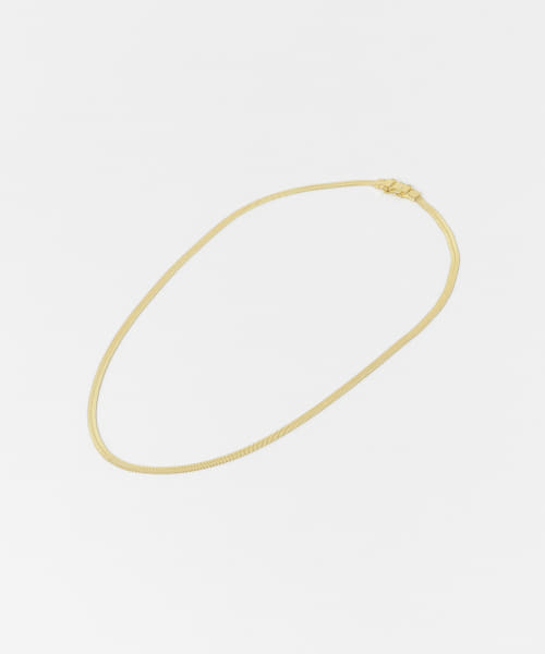 TOM WOOD　Herringbone Chain Gold