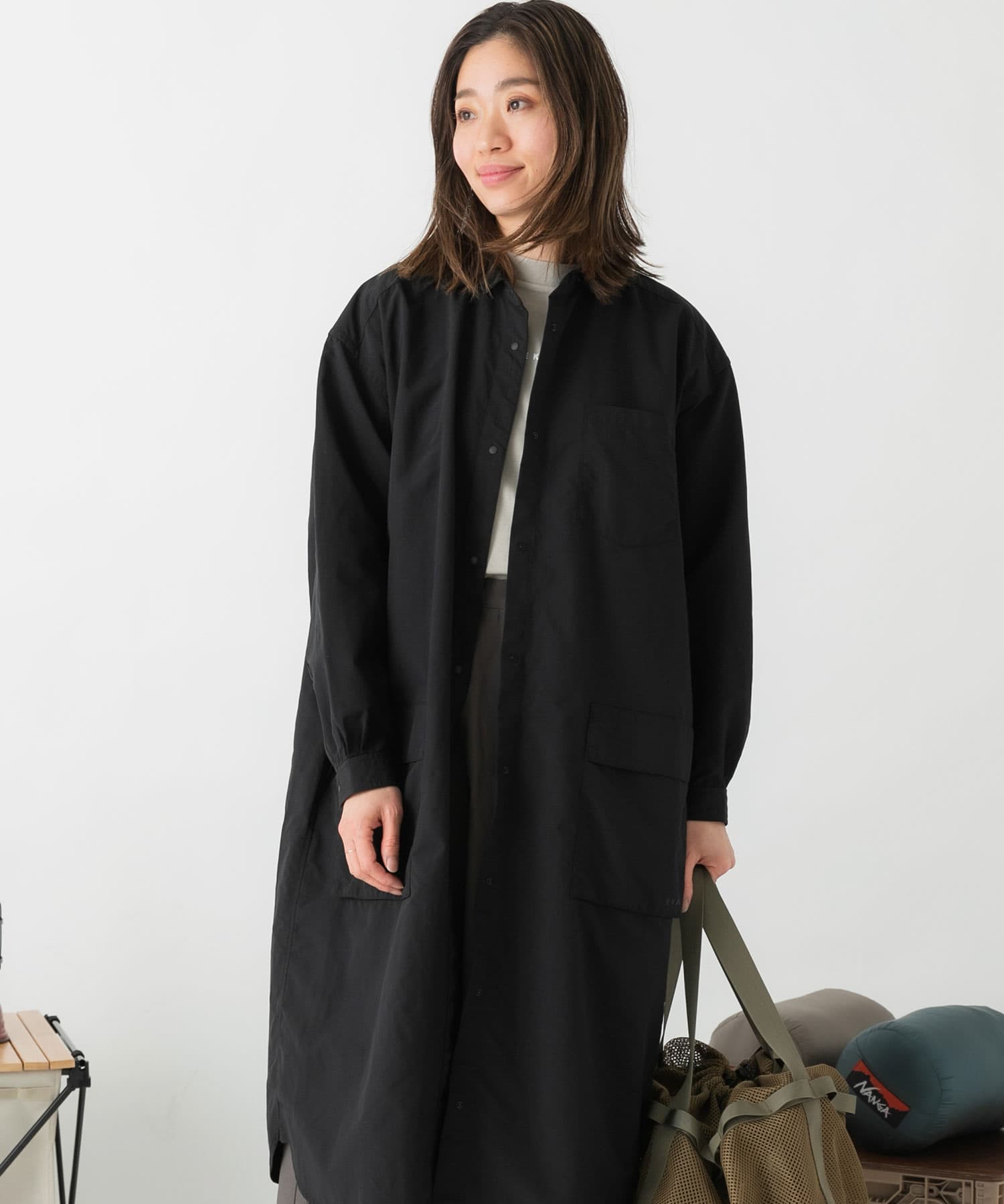 別注』BURLAP OUTFITTER×EKAL サプレックスナイロンシャツワンピース[FE24-23S004]｜URBAN RESEARCH 公式ファッション通販