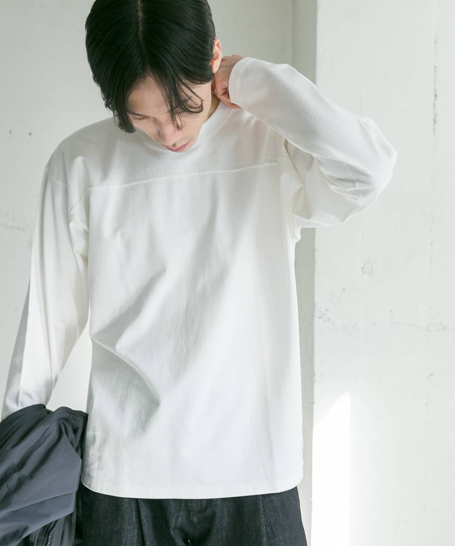 ヘビーオンス フットボール ロングスリーブTシャツ[DR24-11H404 