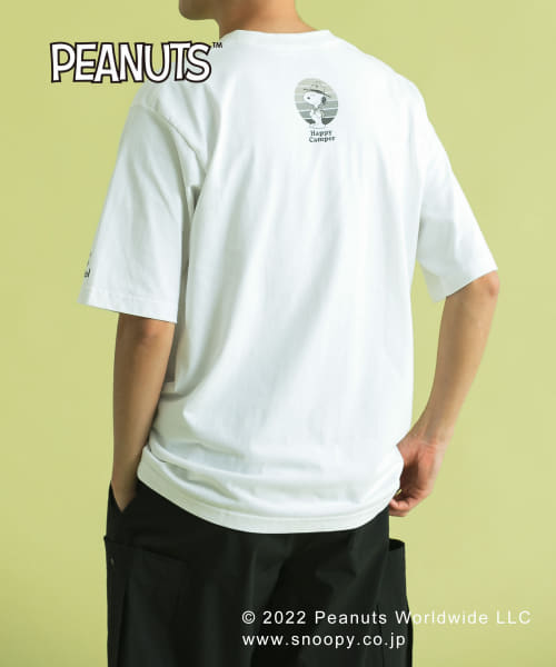 『PEANUTS(ピーナッツ)』オリジナルプリント USAコットンTシャツ C