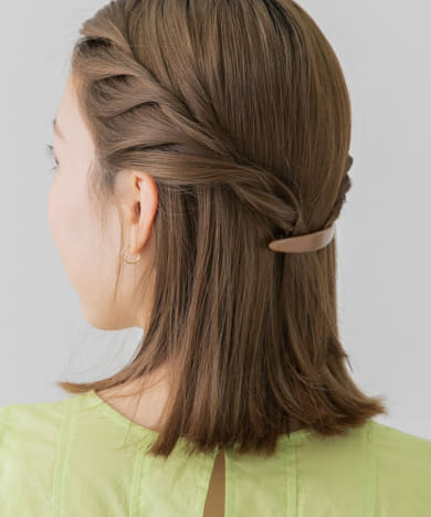 ビッグパールメッシュリボンヘアゴム[SM46-2RF056]｜URBAN