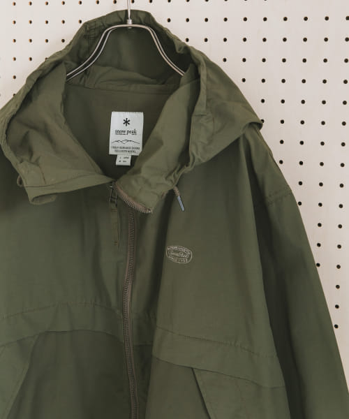 『別注』snow peak apparel×DOORS　Weather Light Parka