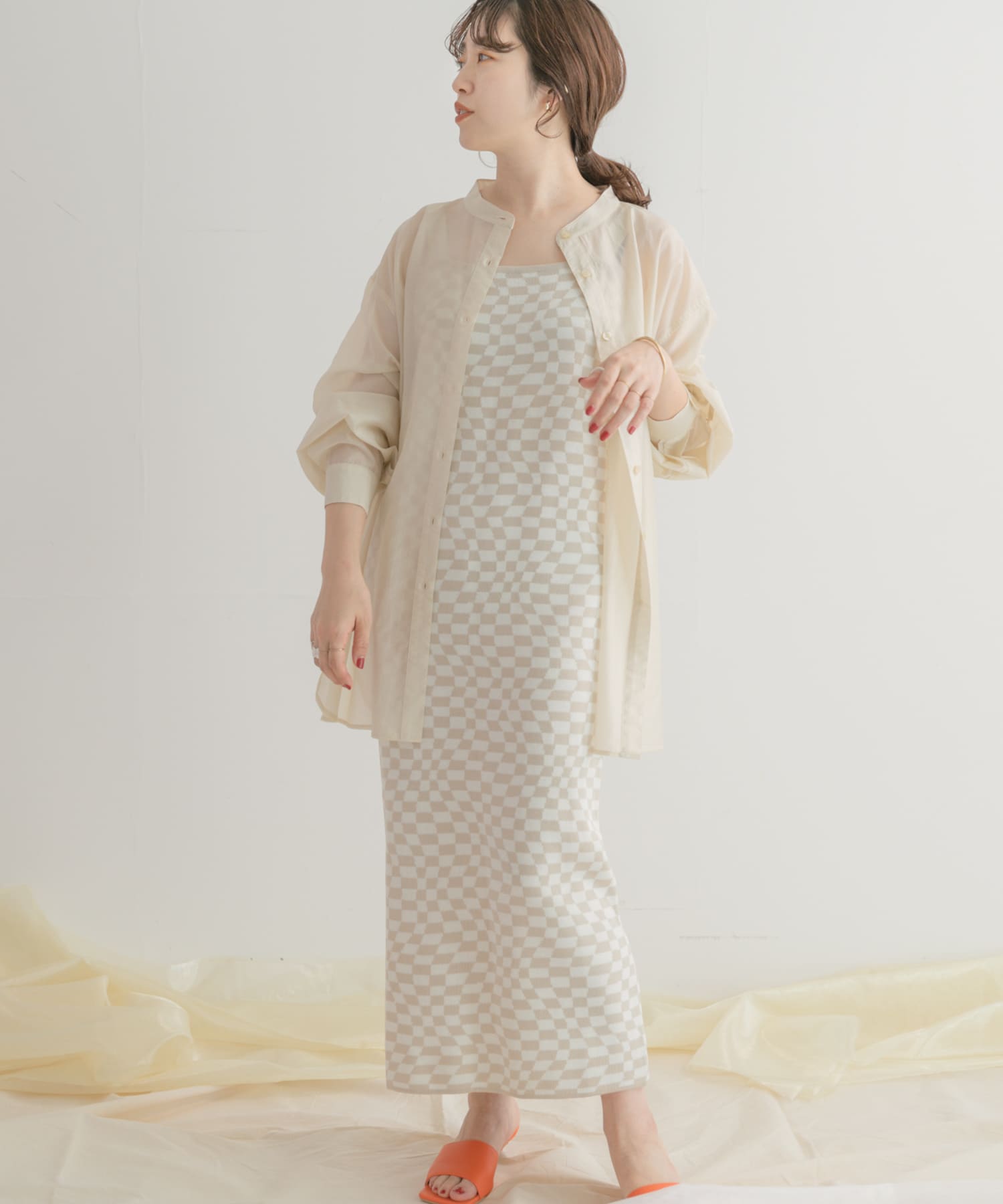 フラッグチェックニットワンピース It25 26a016 Urban Research公式ファッション通販