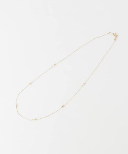 Favorible　ball design YG necklace