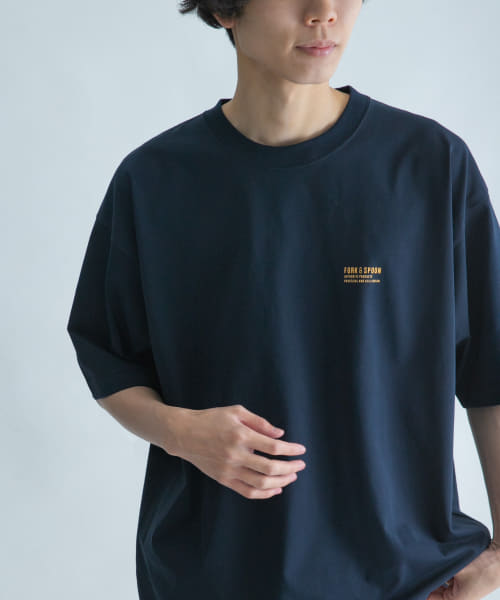 FORK&SPOON　ロゴショートスリーブTシャツ