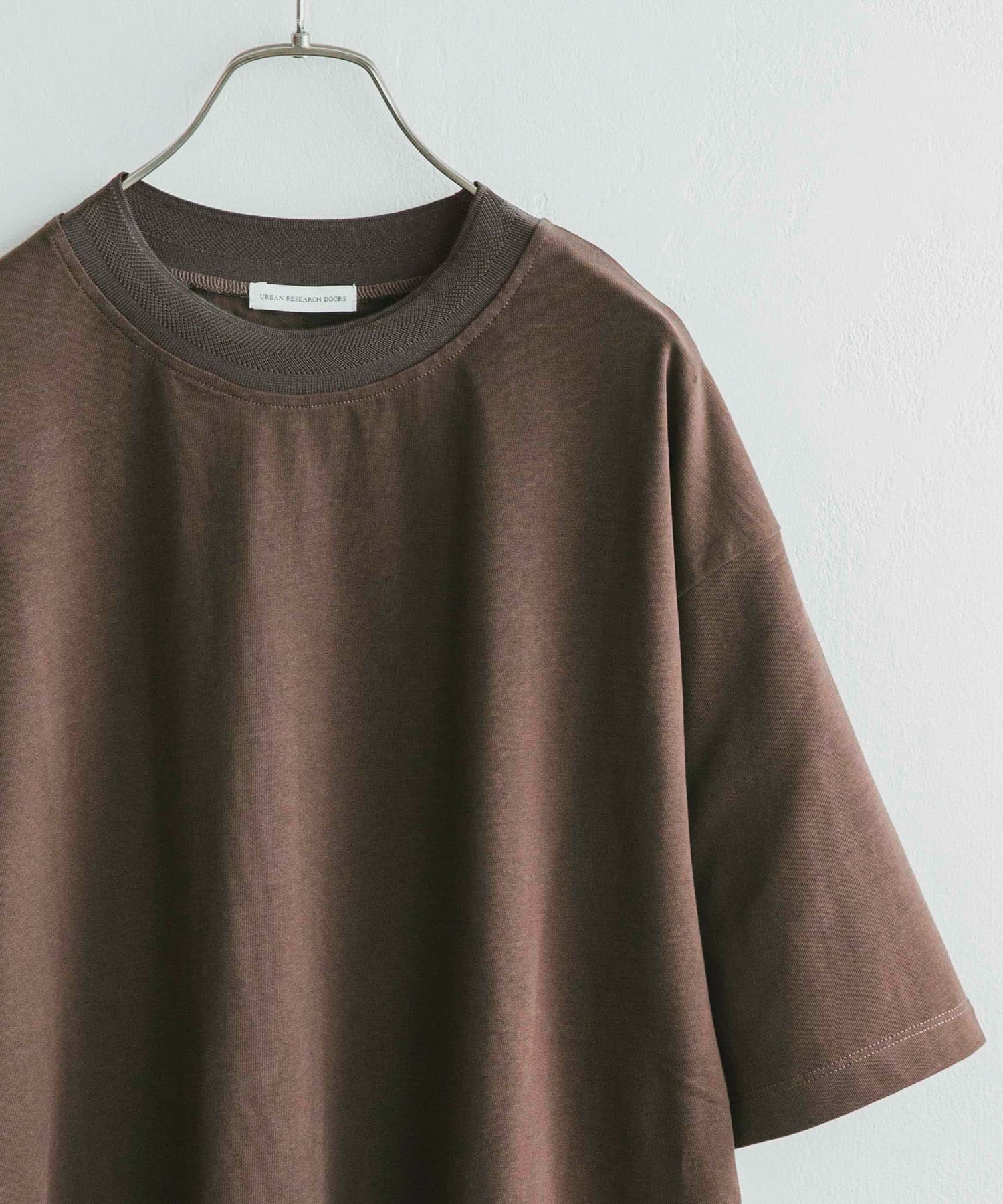 シルケットライクネックリブTシャツ[DR25-11A539]｜URBAN RESEARCH公式