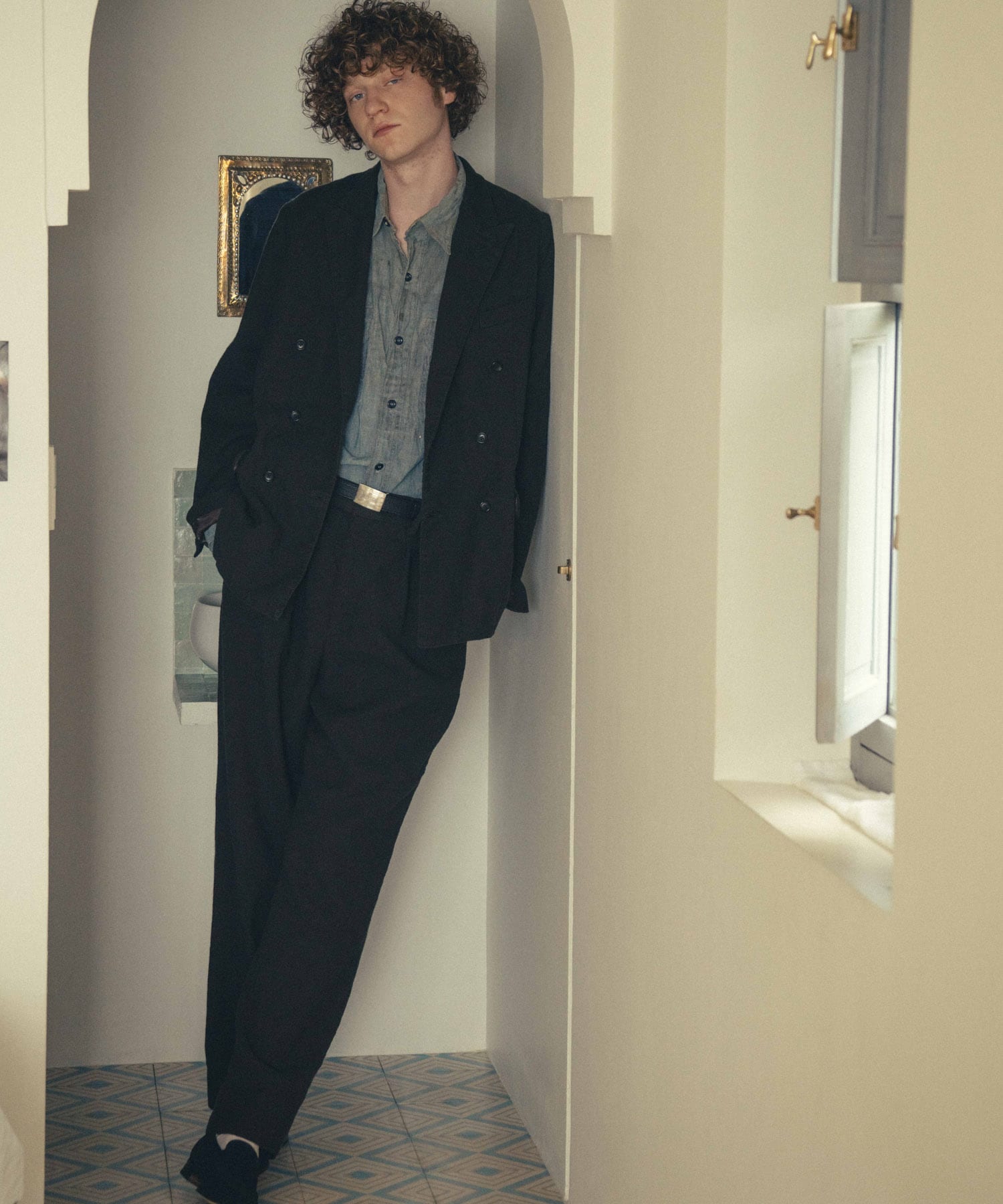 A PRESSE Wide Tapered Trousers[AAP0403M-BSM26]｜URBAN RESEARCH公式