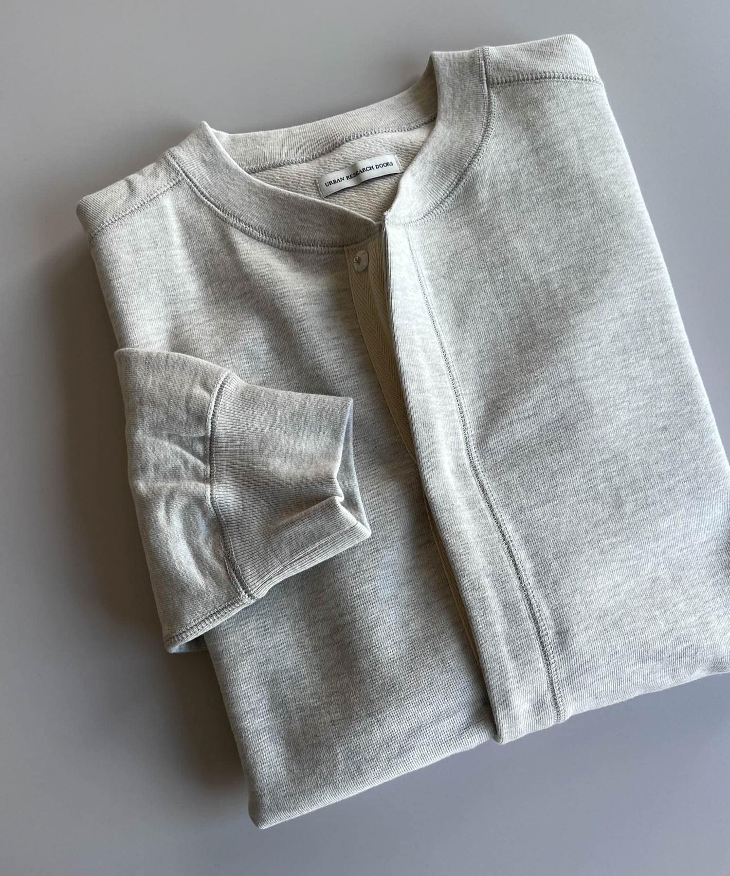 URBAN RESEARCH DOORS コットンスウェットカーディガン noonaesthetics.com