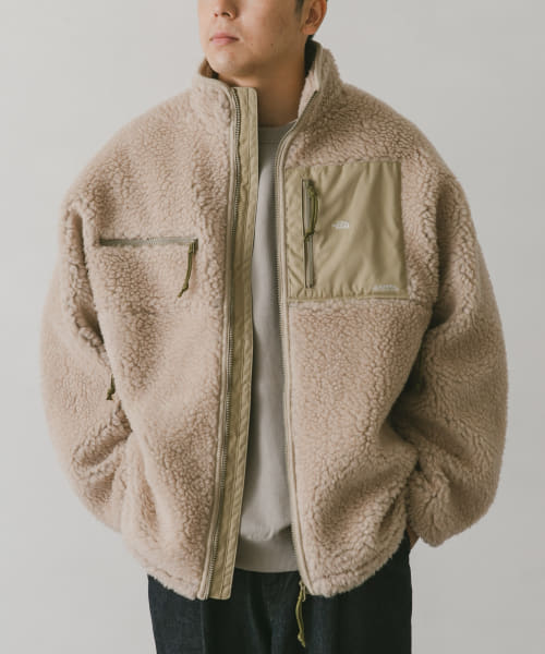 THE NORTH FACE PURPLE LABEL　Wool Boa Fleece Jacket