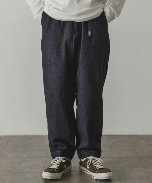 THENORTHFACE PURPLELABLE 　Denim Wide Tapered Pants