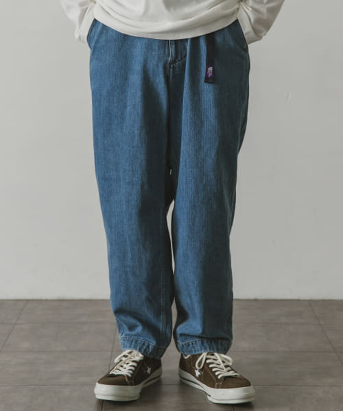 THENORTHFACE PURPLELABLE 　Denim Wide Tapered Pants
