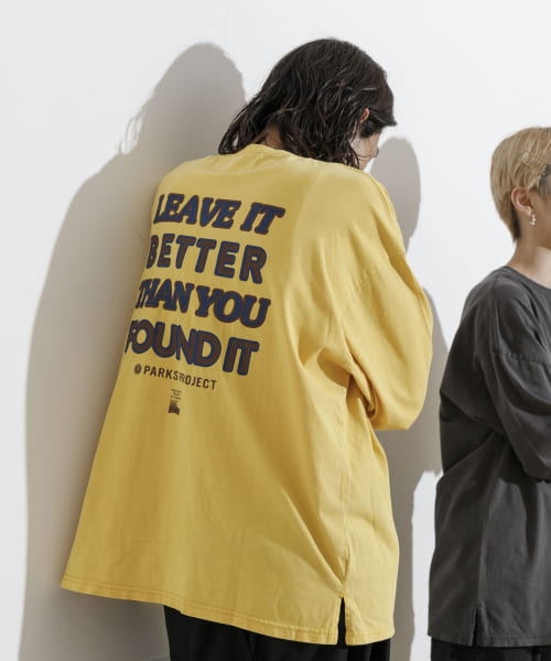 PARKS PROJECT　LEAVE IT BETTER LS T-SHIRTS