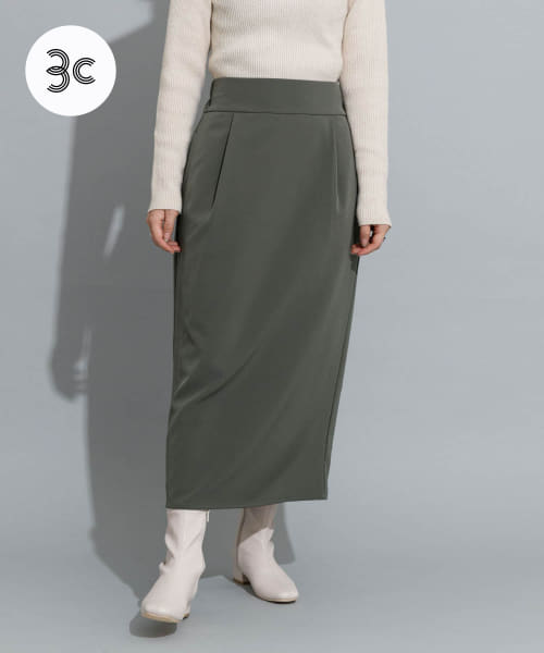 『別注』MIDIUMISOLID×TGM　Recycled polyester skirt
