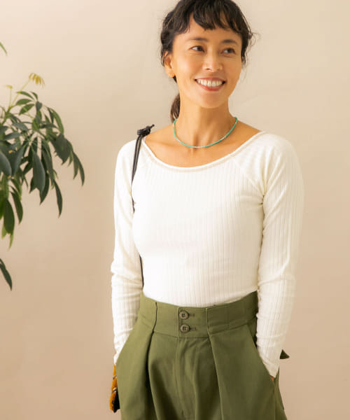 Sayaka Shibuki Rib Pullover