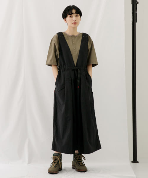 『別注』GRAMICCI　アクティブナイロンサロペット
