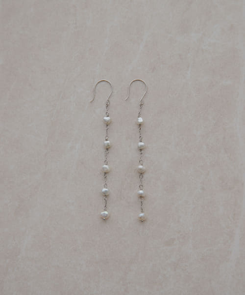 ff by decor urban research　アコヤケシパールドットピアス