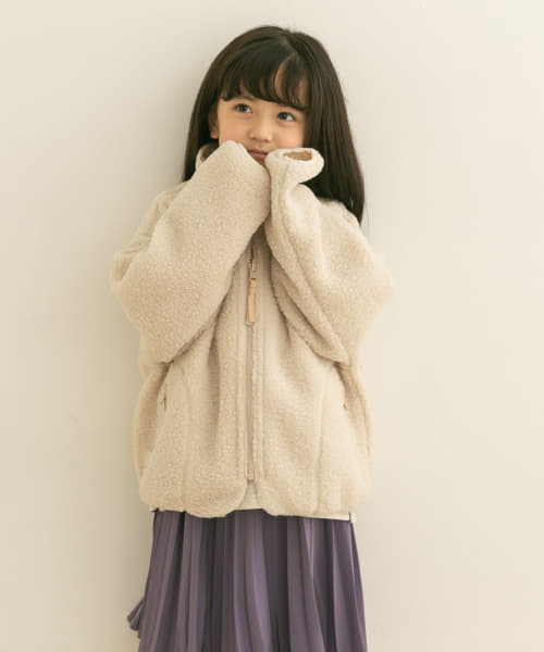 ボアジップリバーシブルジャケット(KIDS)