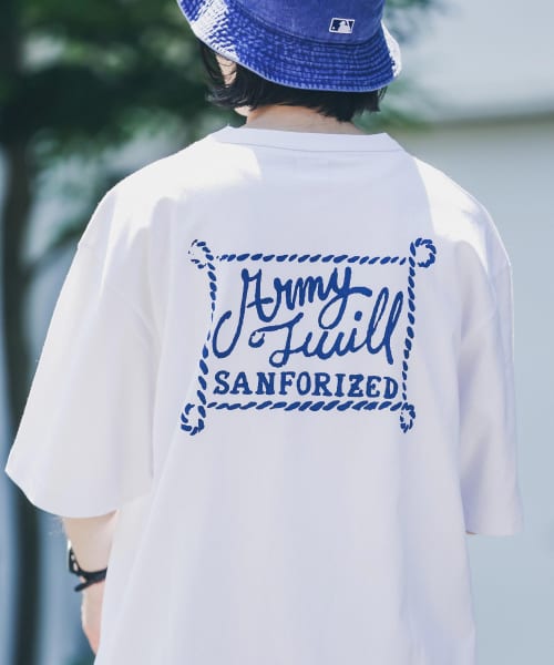 『別注』ARMY TWILL×Sonny Label　OE Jersey Print Tee1