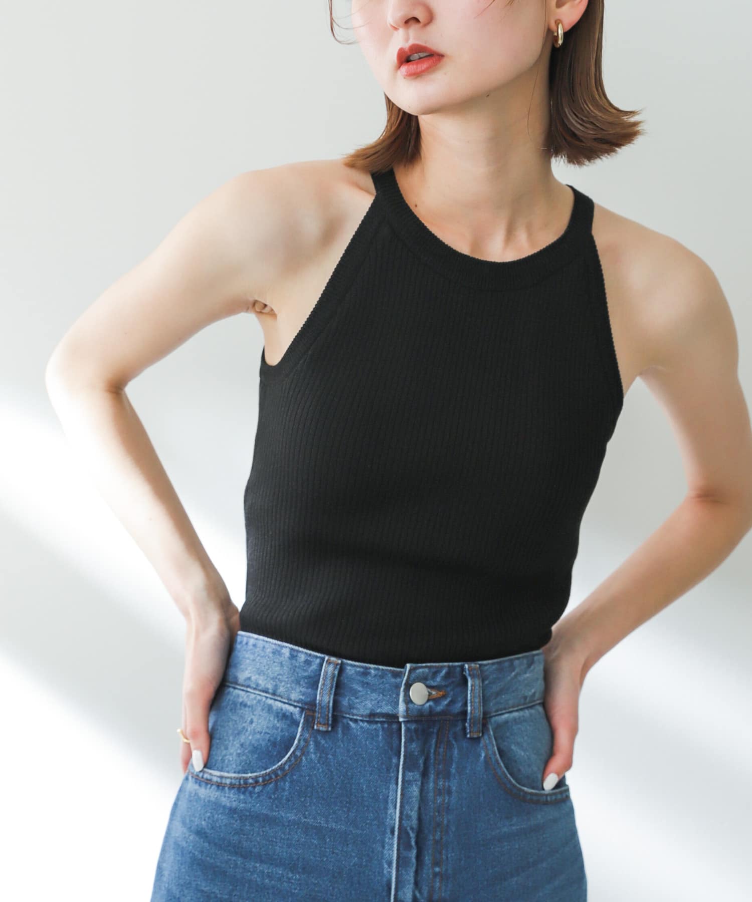 カップツキアメスリニットタンクトップ[AA35-22A104]｜URBAN RESEARCH